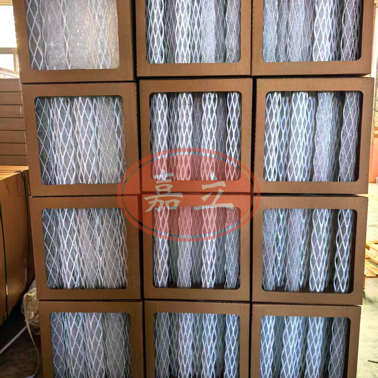 忠县3D柱型漆雾过滤收集器